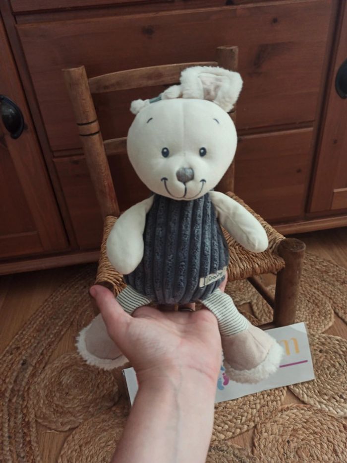 peluche lapin nicotoy velours tbe - photo numéro 5