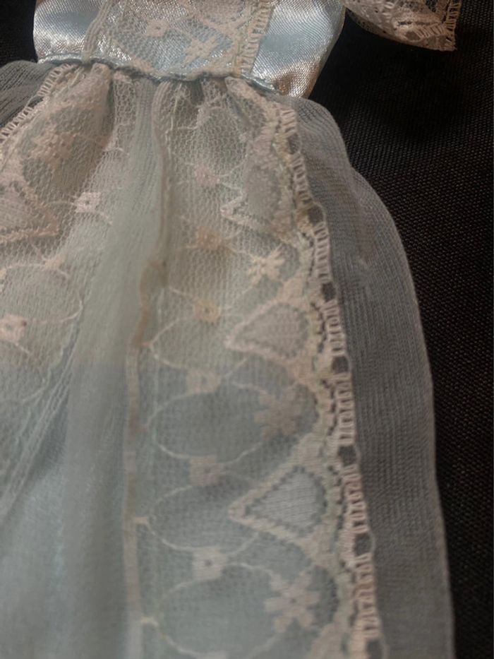 Robe bleu pâle barbie - photo numéro 3
