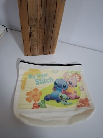 Grande pochette personnalisée - stitch