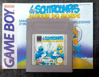 Les schtroumpfs autour du monde sur Game Boy