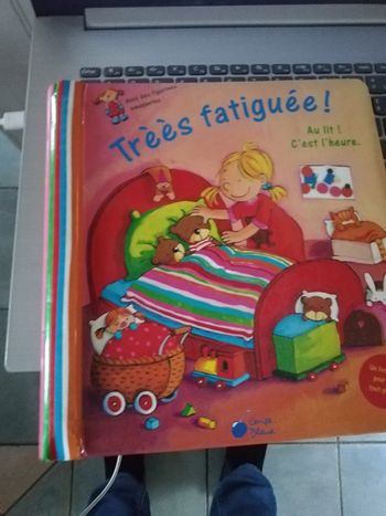 livre Trèès fatigué, livre jeu