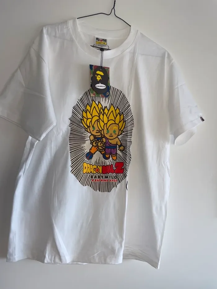 T shirt Bape Dragon Ball Z