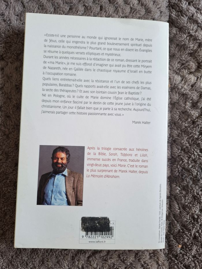Récit Marie de Marek Halter en bon état - photo numéro 2