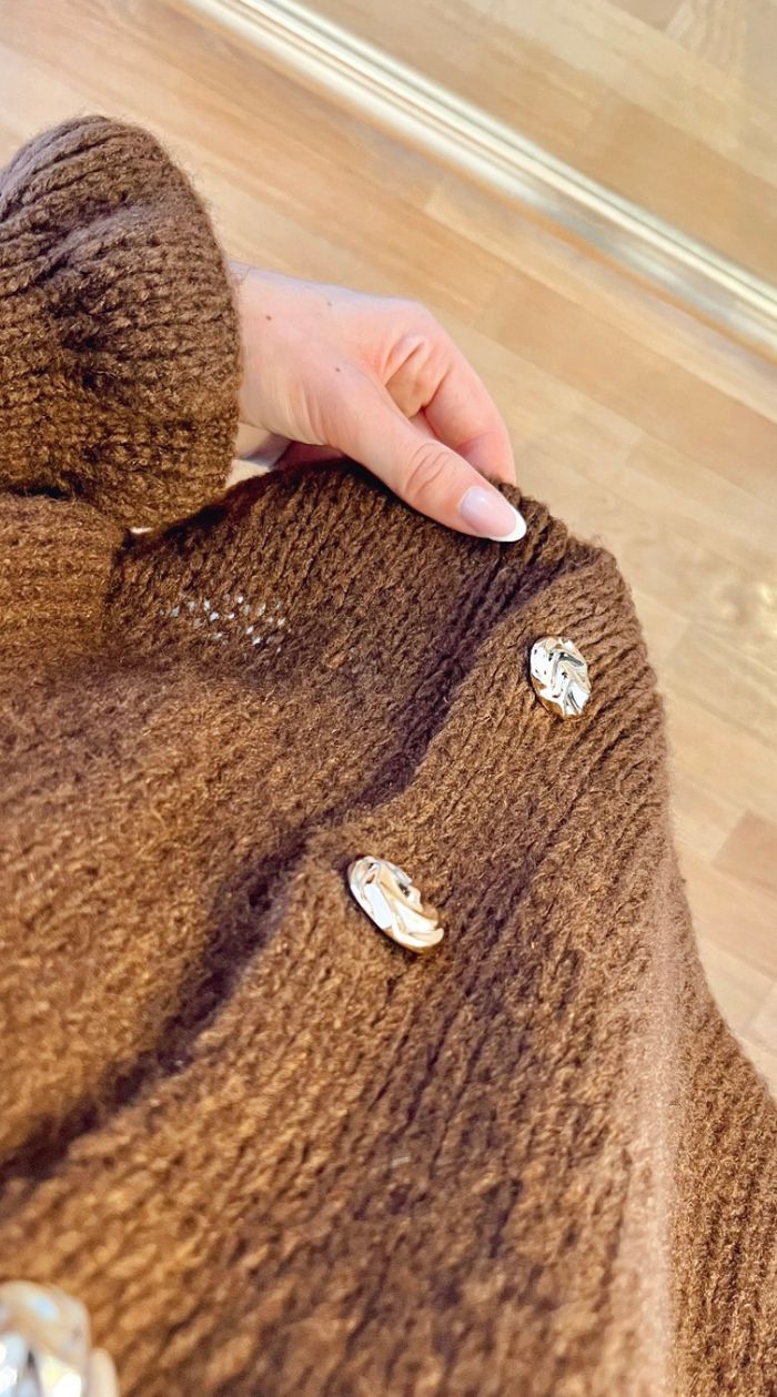 Gilet Col Montant avec Boutons - photo numéro 3