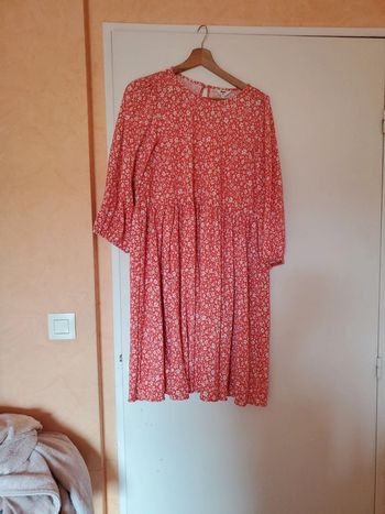 Robe courte fleuri