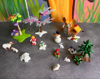 Paysage d’hiver playmobil