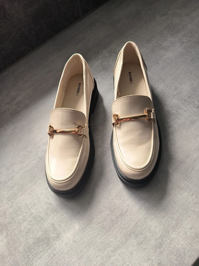 Mocassins beige neufs - photo numéro 9