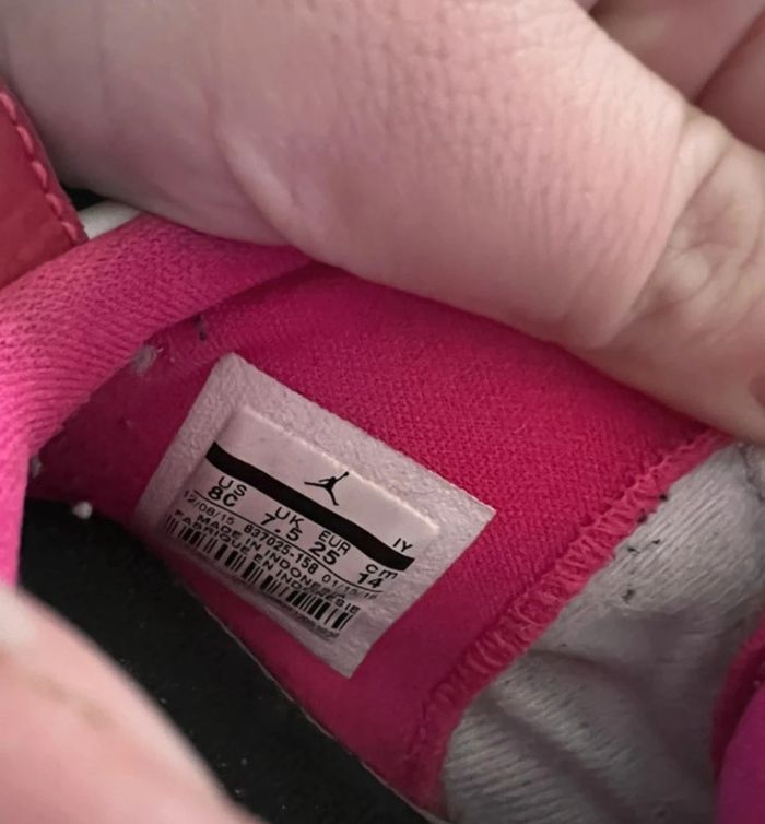 Air Jordan Nike taille 25 - photo numéro 4