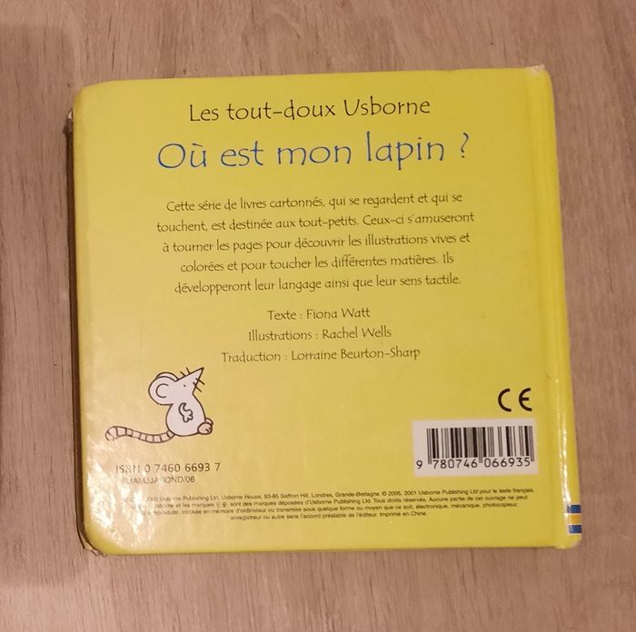 Livre eveil où est mon lapin - photo numéro 7