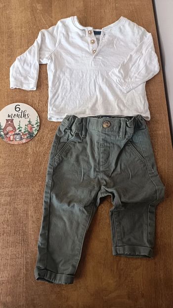 Ensemble bébé garçon 6mois