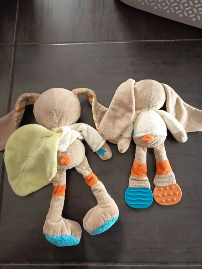 Lot de lapin doudou tex baby - photo numéro 2