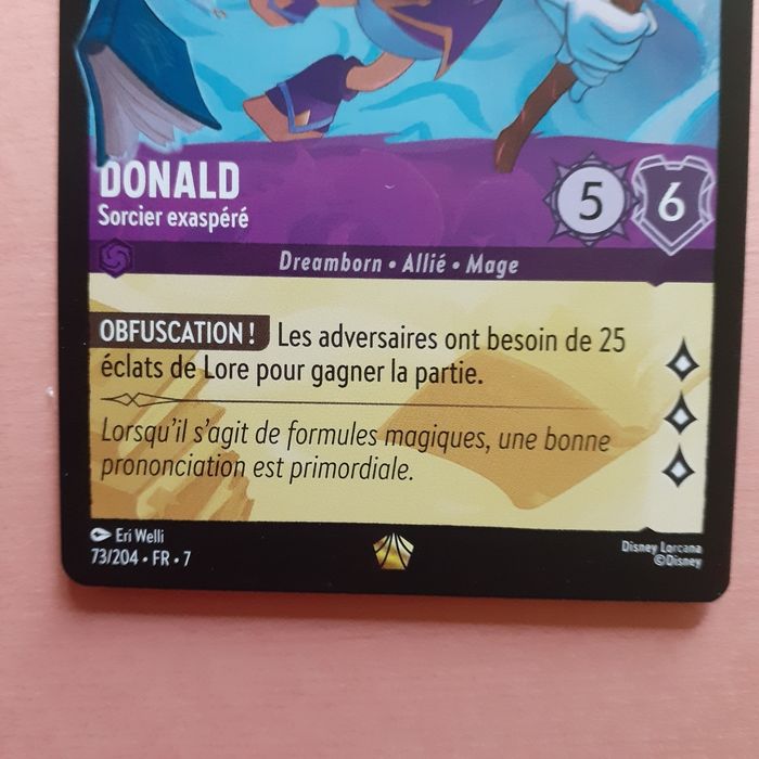 Lorcana set 7: 2 Cartes rares "Daisy pirate & Baymax" + Carte promo Lorcaquest - photo numéro 4