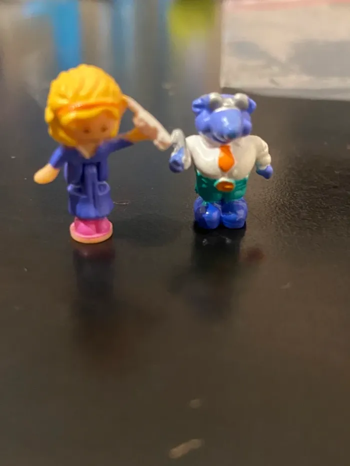 Lot de 2 personnages polly pocket - photo numéro 2