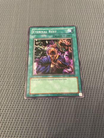carte Yu-Gi-Oh Eternal Rest SDJ-039