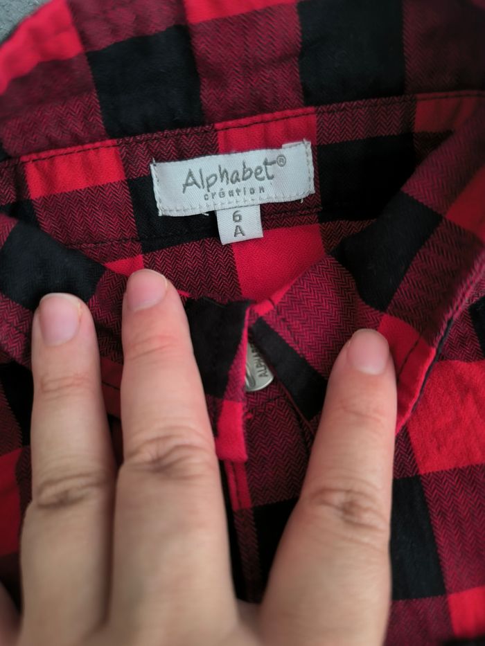 Chemise rouge - photo numéro 3