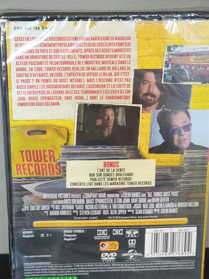 DVD du film documentaire "l'ascension et la chute d'un géant" - photo numéro 2