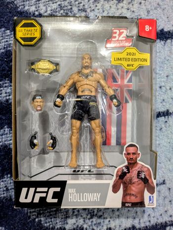 Figurine UFC Max Holloway “Blessed” – Limited Edition 2021 – NEUVE scellée