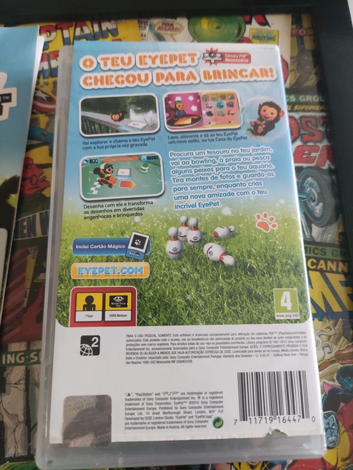 Lot jeux PSP enfant Les sims 2, Geronimo Stilton, Buzz, eyepet, Invizimals - photo numéro 3