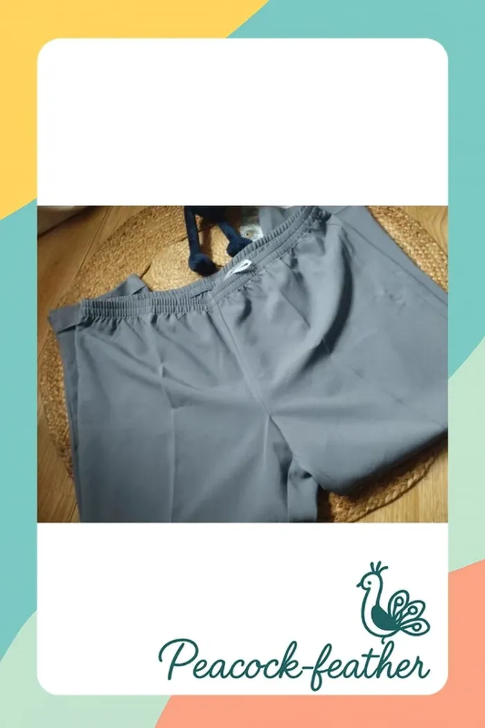 Pantalon gris 54cm - photo numéro 7