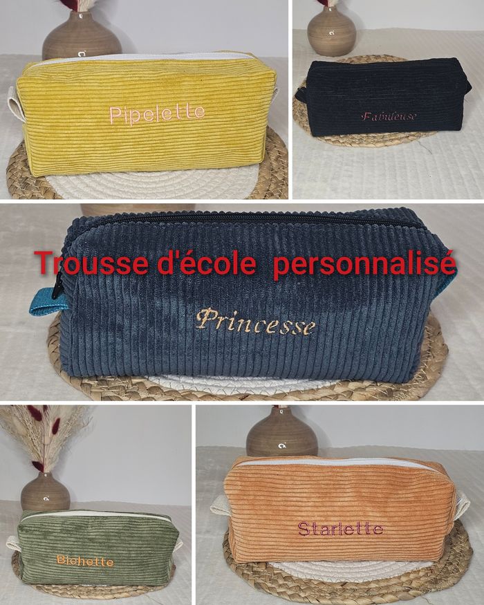 Trousse  d'école personnalisé