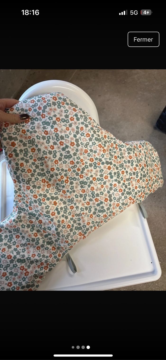Chaise haute IKEA customisée - photo numéro 4