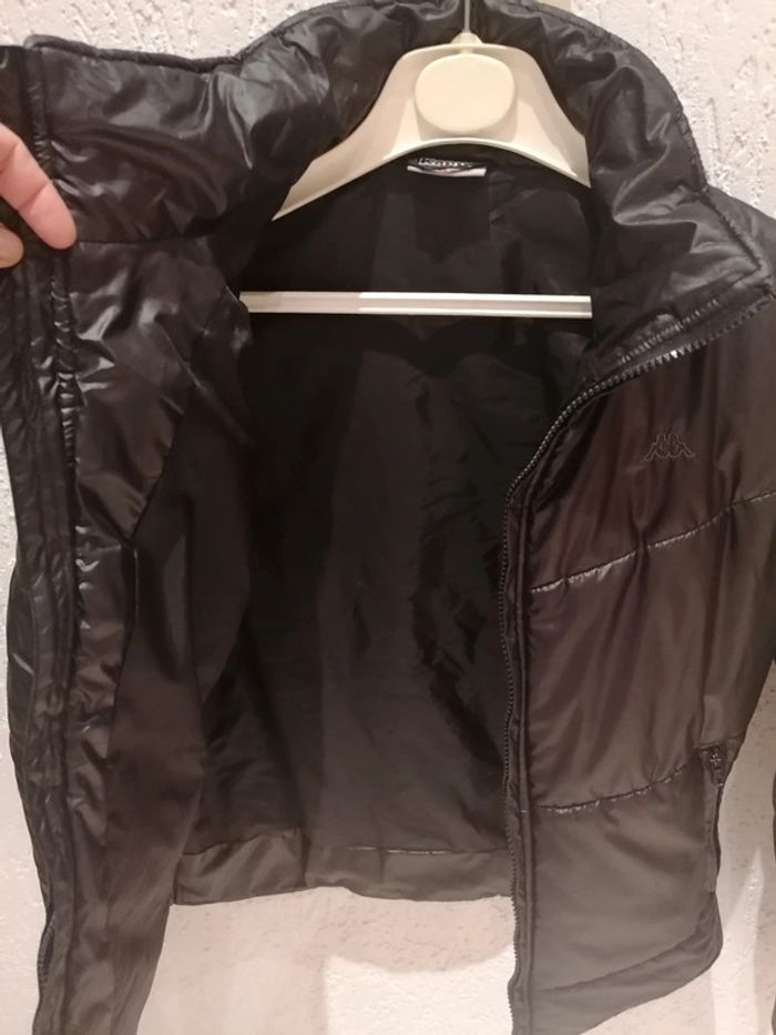 Veste kappa noire S - photo numéro 5