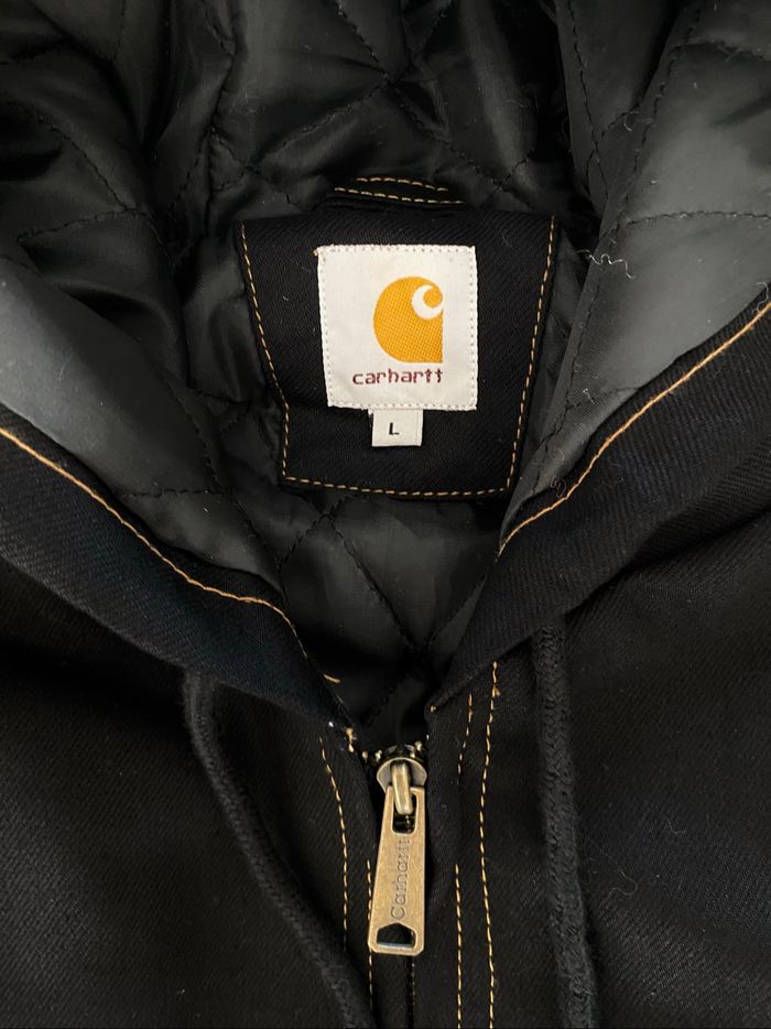 Veste vintage jacket Carhartt noir - photo numéro 5