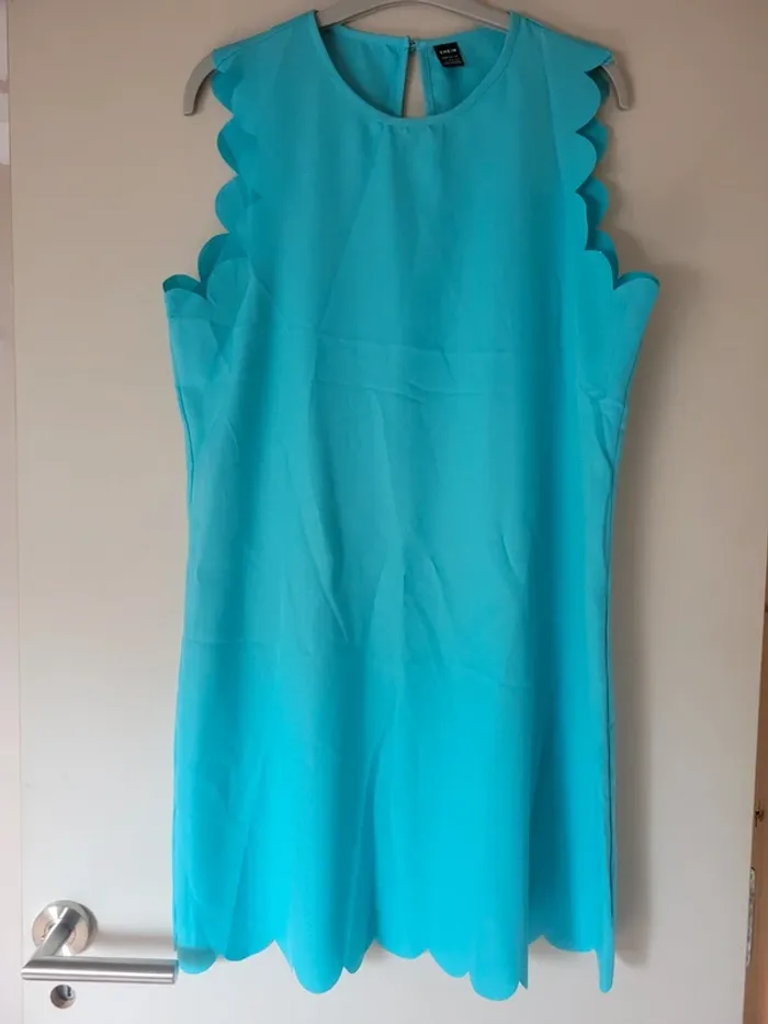 Robe turquoise