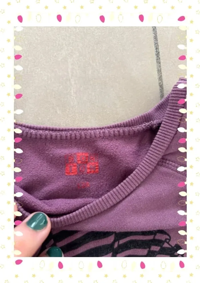 🌟 Pull violet Bonton – Taille 12 ans 🌟 - photo numéro 4