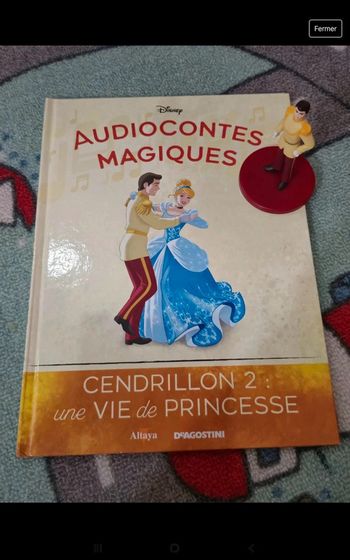 98Eme audioconte magique collection altaya deagostini livre et figurine disney audio conte