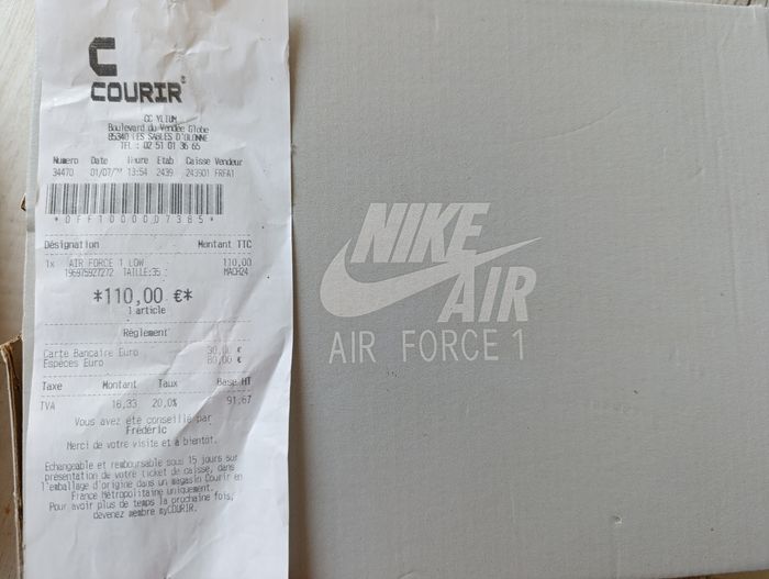 Basket Nike air force 1 - photo numéro 4
