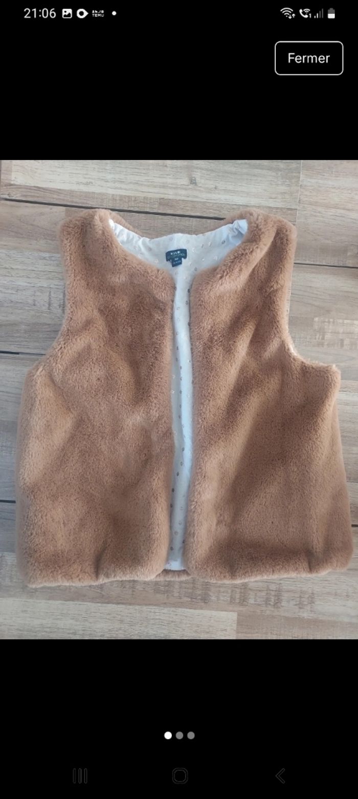 Veste sans manches 10ans