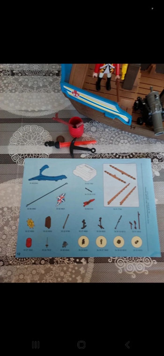 Navire des soldats Britannique playmobil - photo numéro 3