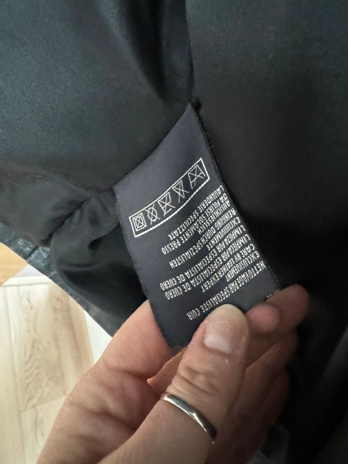 Manteau cuir chevignon L - photo numéro 5
