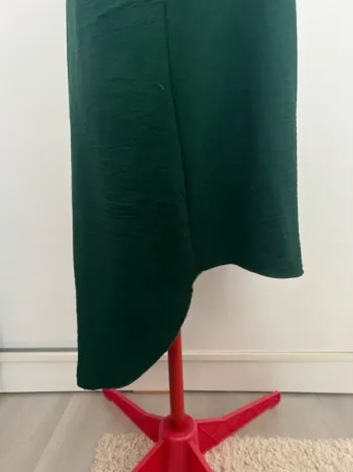 Robe chemise vert émeraude Made in Italy - photo numéro 5