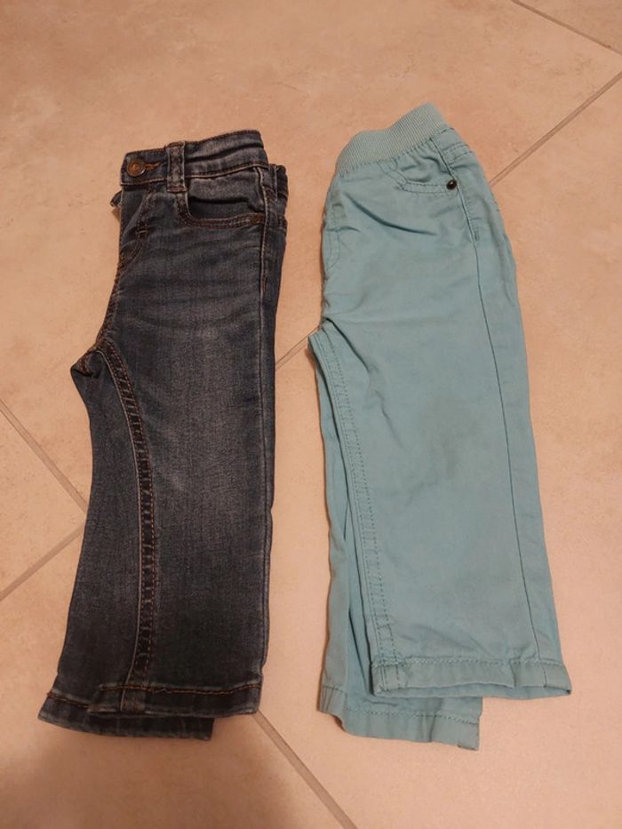 Lot pantalon