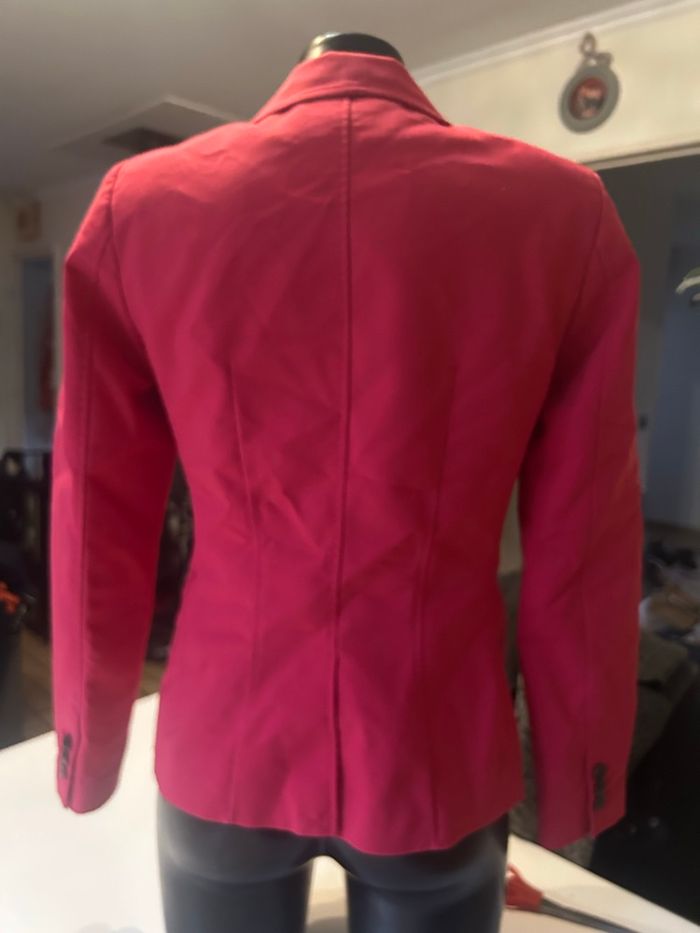Belle veste blazer femme très bon état taille 38 / M couleur rose - photo numéro 3