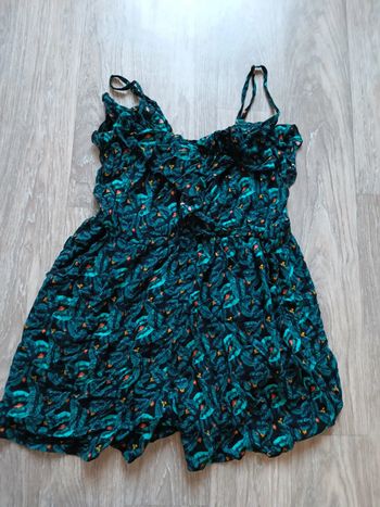 Combi short fleurie 38