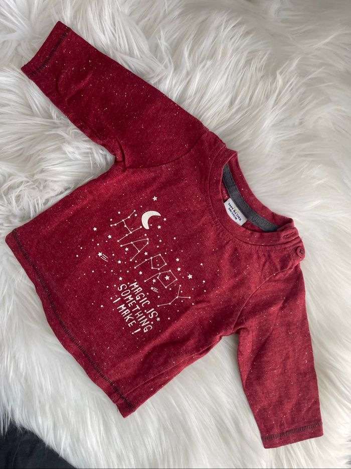 Lot de 3 t-shirt manches longues pour bébé - photo numéro 5