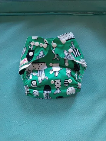 Couche lavable cactus Little Bloom 0-3A