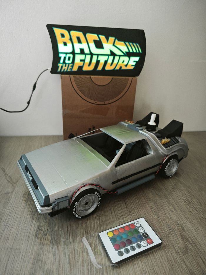 Delorean impression 3d - photo numéro 2