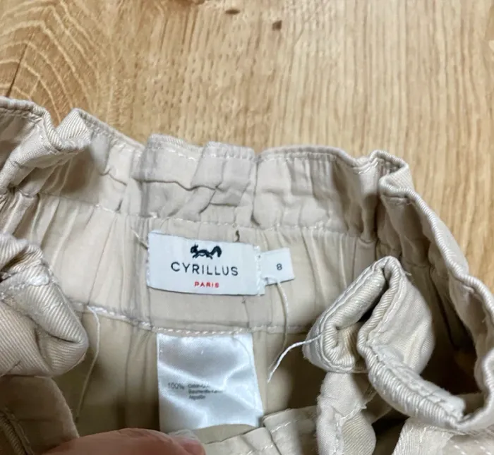Pantalon taille haute Cyrillus 8 ans - photo numéro 2