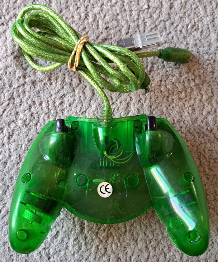 🎮 Lot de manettes et cable vidéo Microsoft Xbox fat 1ère génération - non testés - photo numéro 5