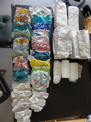 Lot de super couche lavable