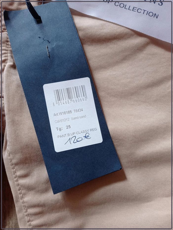 Pantalon neuf LIU JO beige bottom up classic regular taille 36 - photo numéro 7