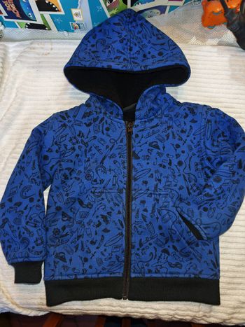 Gilet doublé Quiksilver 4/5 ans 