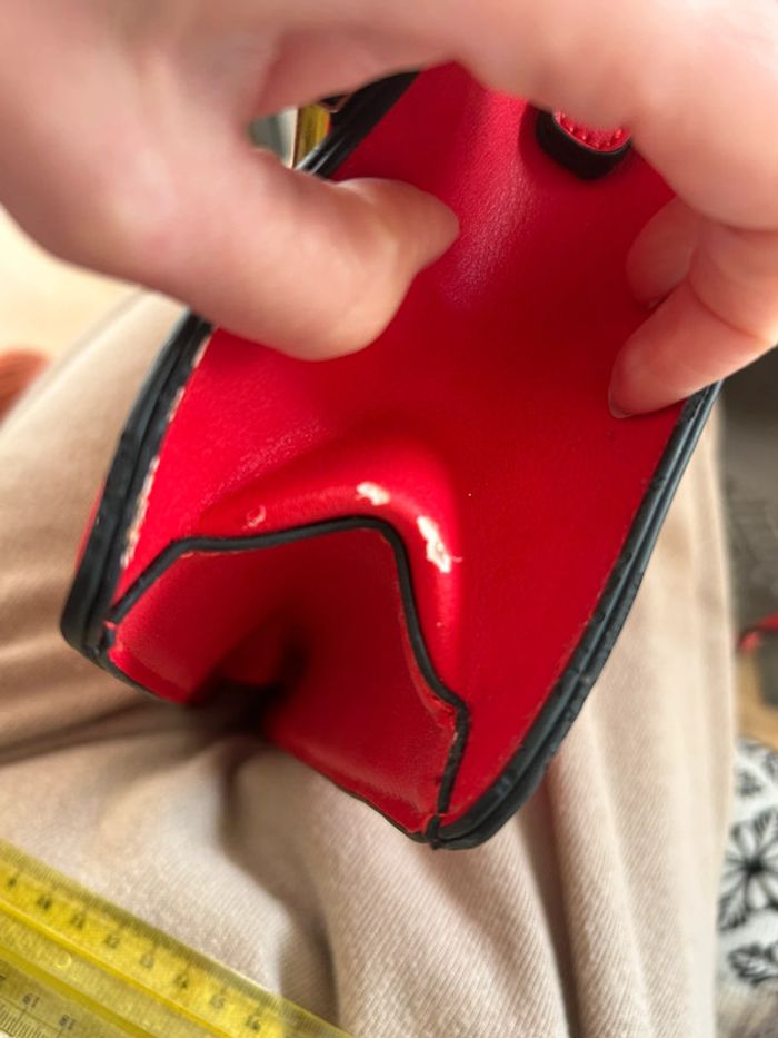 Sac bandoulière rouge - photo numéro 5