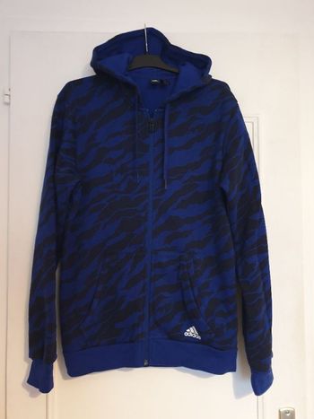 Sweatshirt Zippé à Capuche ADIDAS Taille S