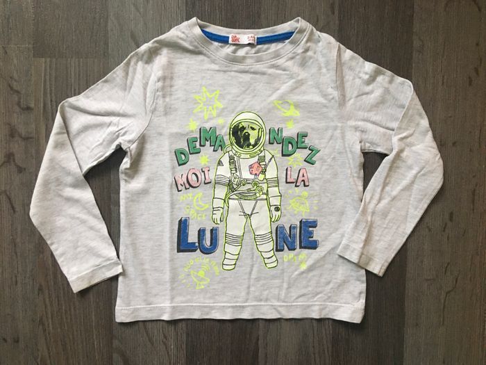 Tee-shirt ML phosphorescent 3 ans