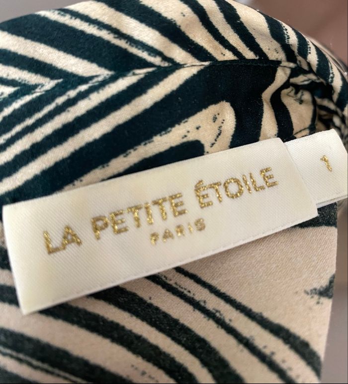 Chemise imprimé marbré La Petite Étoile - photo numéro 4